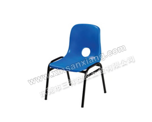 小(xiǎo)号鐵腳靠背椅<br> 凳面(mm)：420×380×595 <br> 高度(mm)：300